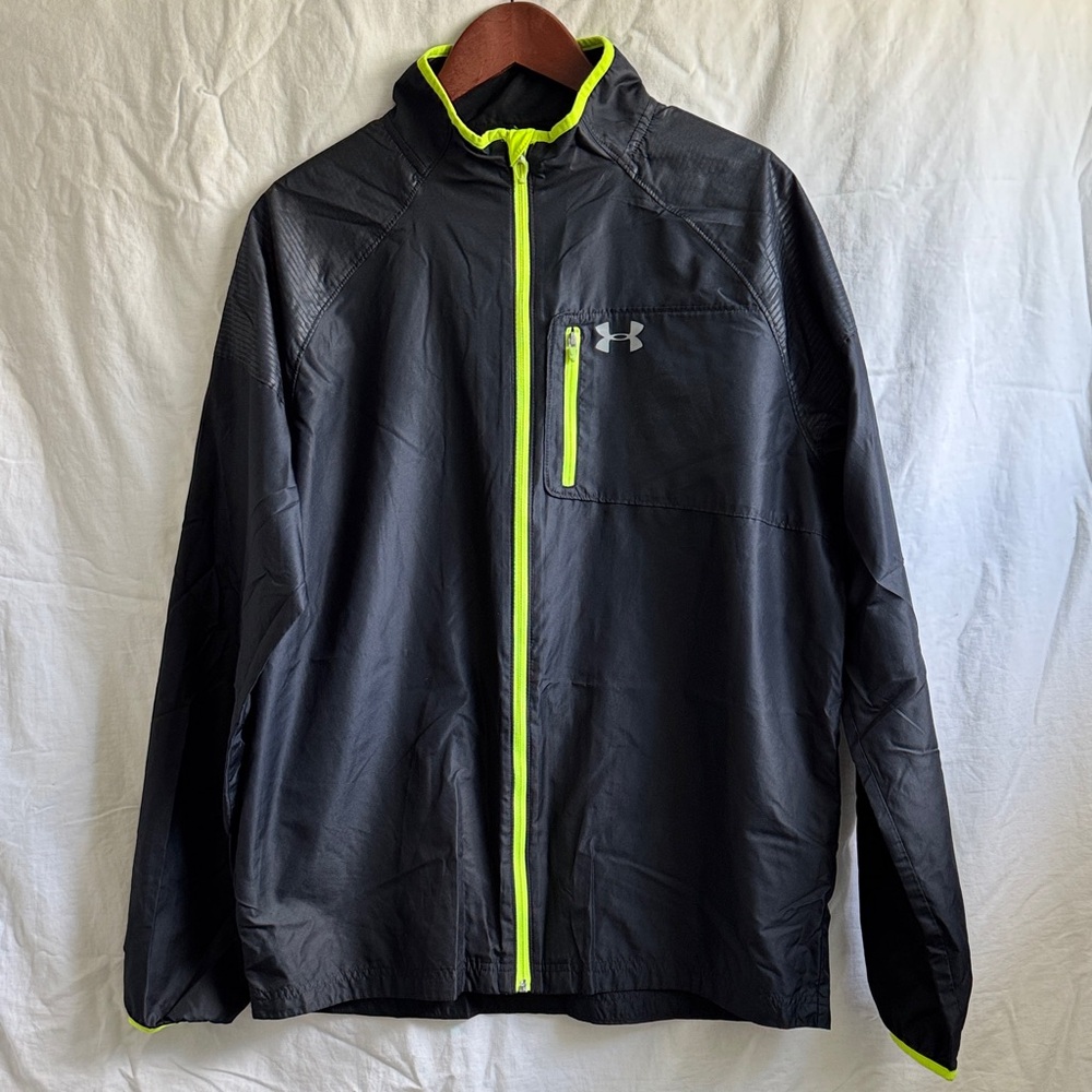 Under Armour Men's Jacket with Neon Highlights